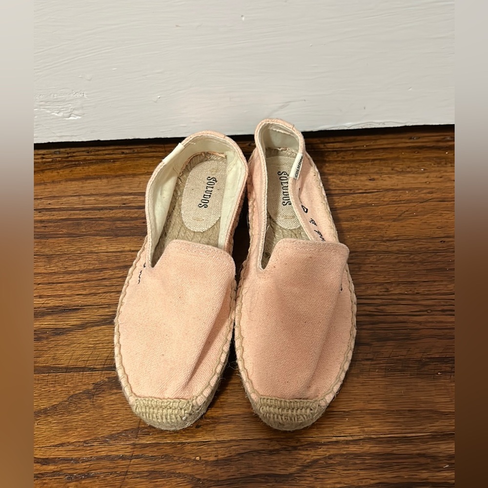 Soludos “All You Need is <3” Pink Coark Shoes